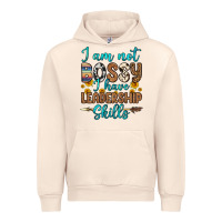 Sandshell i am not bossy i have leadership skills Urban Hoodie - OliviaCreatesArt