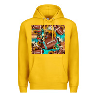Lemon football cactus sunflower Premium Hoodie - JahusDesignShop