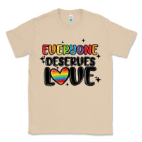 Mushroom everyone deserves love Classic Tee - MaliasSmallBusiness