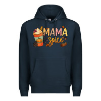Navy Mama spice Premium Hoodie - NancyCooperArtShop