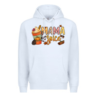 White Mama spice Premium Hoodie - NancyCooperArtShop