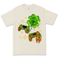 Bone St. Patrick's Day with game control and clover Premium Tee - Neo Western