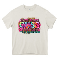 Some Moms Cuss Too Much It's Me I'm Some Moms Heavy Core Tee | Teevron