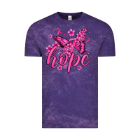 Cloud Purple hope breast cancer butterfly Vintage Tee - Jasminsmagicworld