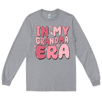 Heather Grey in my grandma era Long Sleeve Tee - MaliasSmallBusiness