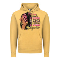 Vintage Mustard She who kneels before god can stand before anyone Vintage Hoodie - RanaPortraitStore