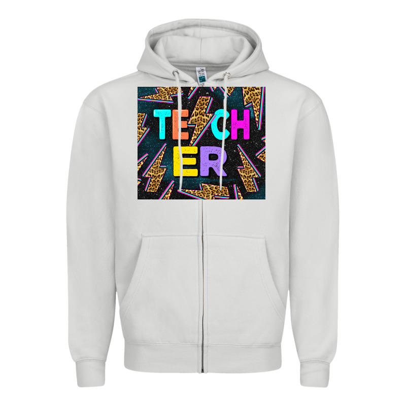 Western Teacher Flash Tumbler Zipper Hoodie by LillyAllenDesigns | Teevron