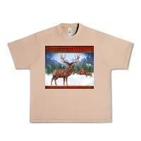 Burro christmas reindeer red barn country farm christmas Urban Heavy Tee - BarkalooDesign