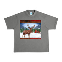 Tornado christmas reindeer red barn country farm christmas Urban Heavy Tee - BarkalooDesign