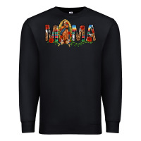 Black Our Lady of Guadalupe Mama Premium Sweatshirt - texasbilliewilder