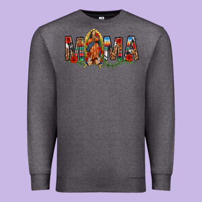 Our Lady Of Guadalupe Mama Premium Sweatshirt Designed By Texasbilliewilder