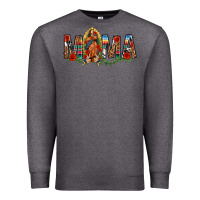 Charcoal Heather Our Lady of Guadalupe Mama Premium Sweatshirt - texasbilliewilder