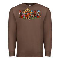 Chestnut Our Lady of Guadalupe Mama Premium Sweatshirt - texasbilliewilder