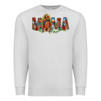 Dove Grey Our Lady of Guadalupe Mama Premium Sweatshirt - texasbilliewilder