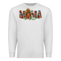Oatmeal Heather Our Lady of Guadalupe Mama Premium Sweatshirt - texasbilliewilder
