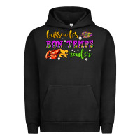 Pigment Black laissez les bon temps rouler olivia  (1) Urban Hoodie - OliviaCreatesArt