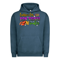 Pigment Midnight Navy laissez les bon temps rouler olivia  (1) Urban Hoodie - OliviaCreatesArt