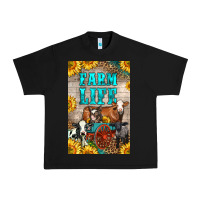 Black Western Farm Life Urban Heavy Tee - LillyAllenDesigns