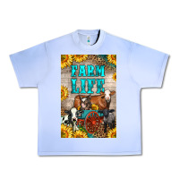 Grape Ice Western Farm Life Urban Heavy Tee - LillyAllenDesigns