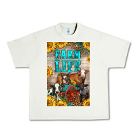 Pistachio Western Farm Life Urban Heavy Tee - LillyAllenDesigns