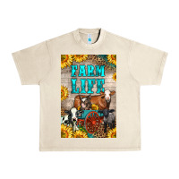 Sandshell Western Farm Life Urban Heavy Tee - LillyAllenDesigns