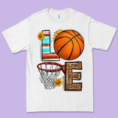 Western Basketball Love Premium Tee Designed By Hra Design Shop