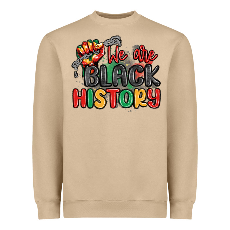 We Are Black History Heavyweight Sweatshirt by MaliasSmallBusiness | Teevron