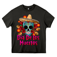 Asphalt dia de los muertos Heavy Core Tee - CTS Tumbler Store