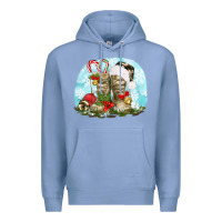Colony Blue army boots christmas Premium Hoodie - texasbilliewilder