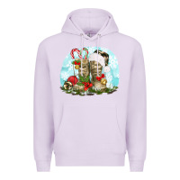 Lilac army boots christmas Premium Hoodie - texasbilliewilder