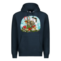 Navy army boots christmas Premium Hoodie - texasbilliewilder