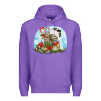Purple army boots christmas Premium Hoodie - texasbilliewilder