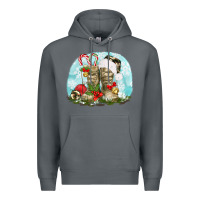 Rock army boots christmas Premium Hoodie - texasbilliewilder
