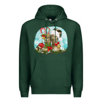 Sports Green army boots christmas Premium Hoodie - texasbilliewilder
