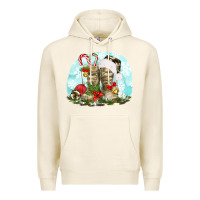 Tofu army boots christmas Premium Hoodie - texasbilliewilder