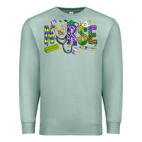 Mardi Gras Nurse Premium Sweatshirt | Teevron