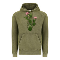 Vintage Olive cactus 2 Vintage Hoodie - JahusDesignShop