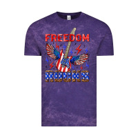 Cloud Purple freedom rocks Vintage Tee - NancyCooperArtShop