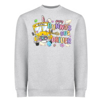 Heather Grey every bunny's favorite bus driver malia Heavyweight Sweatshirt - MaliasSmallBusiness