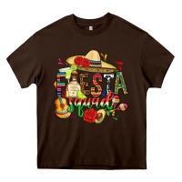 Chocolate Brown fiesta squad Heavy Core Tee - CTS Tumbler Store