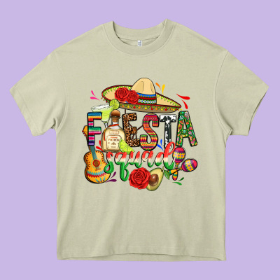 Fiesta Squad Heavy Core Tee Designed By Cts Tumbler Store