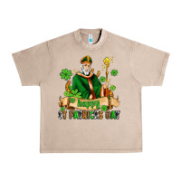French Oak happy st patricks day with st patricks Urban Heavy Tee - AdoDesignShop