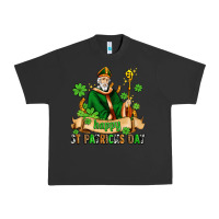 Pigment Black happy st patricks day with st patricks Urban Heavy Tee - AdoDesignShop