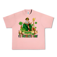 Salmon happy st patricks day with st patricks Urban Heavy Tee - AdoDesignShop