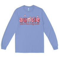 Colony Blue auntie like a mom only cooler Long Sleeve Tee - MaliasSmallBusiness