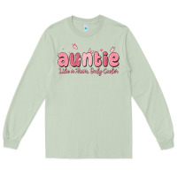 Matcha auntie like a mom only cooler Long Sleeve Tee - MaliasSmallBusiness