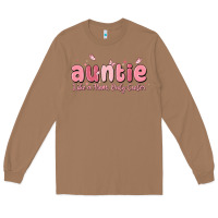 Toasted Coconut auntie like a mom only cooler Long Sleeve Tee - MaliasSmallBusiness