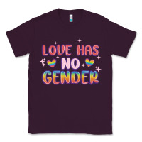 Plum love no gender Classic Tee - MaliasSmallBusiness