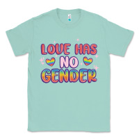 Seafoam love no gender Classic Tee - MaliasSmallBusiness