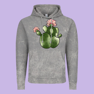 Cactus Vintage Hoodie Designed By Jahusdesignshop
